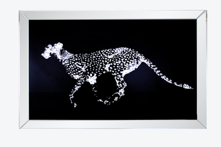 Miroir guépard Suède avec LED