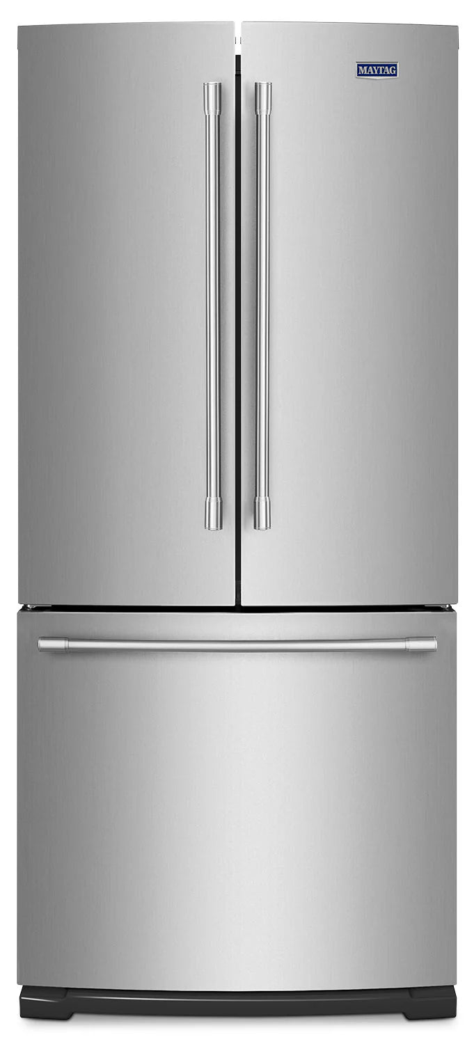 Réfrigérateur Maytag 30" 19,6 pi³ Portes Françaises Inox sans Traces MFB2055FRZ