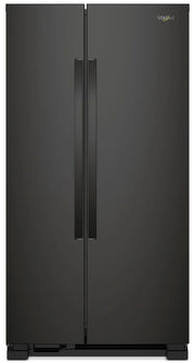Whirlpool 22 cu. ft. Side-by-Side Refrigerator 33" Gloss Black