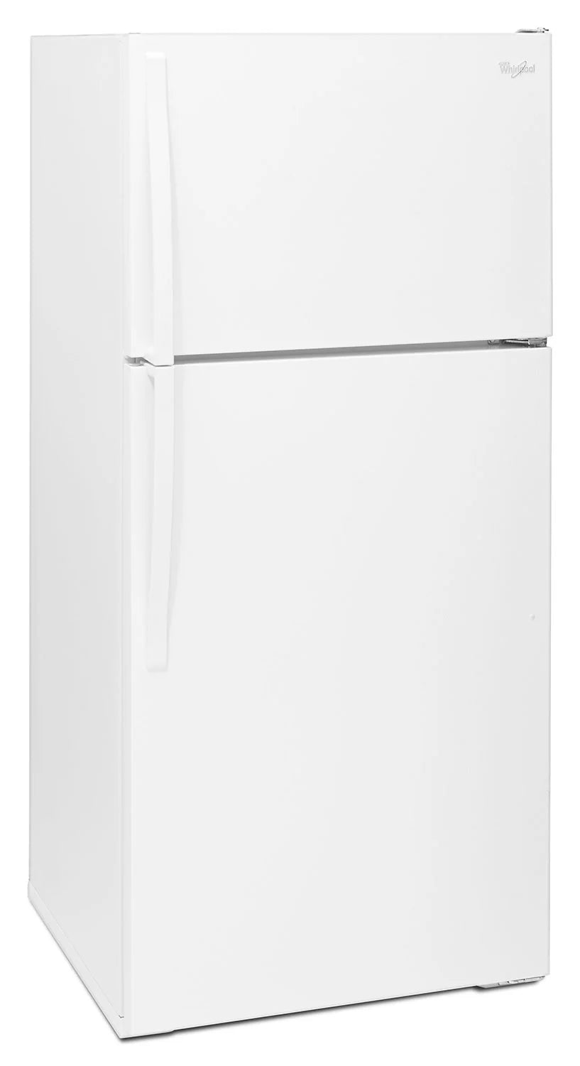 Whirlpool 28" 14 cu. ft. Top Freezer Refrigerator White Quiet WRT314TFDW