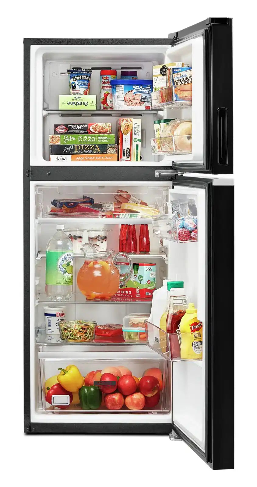 Réfrigérateur Whirlpool 11,6 pi³ Noir 24 po WRT312CZJB