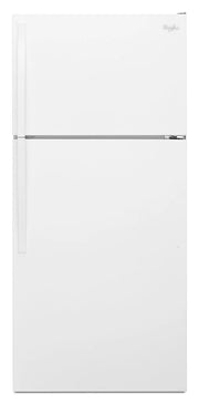 Whirlpool 28" 14 cu. ft. Top Freezer Refrigerator White Quiet WRT314TFDW