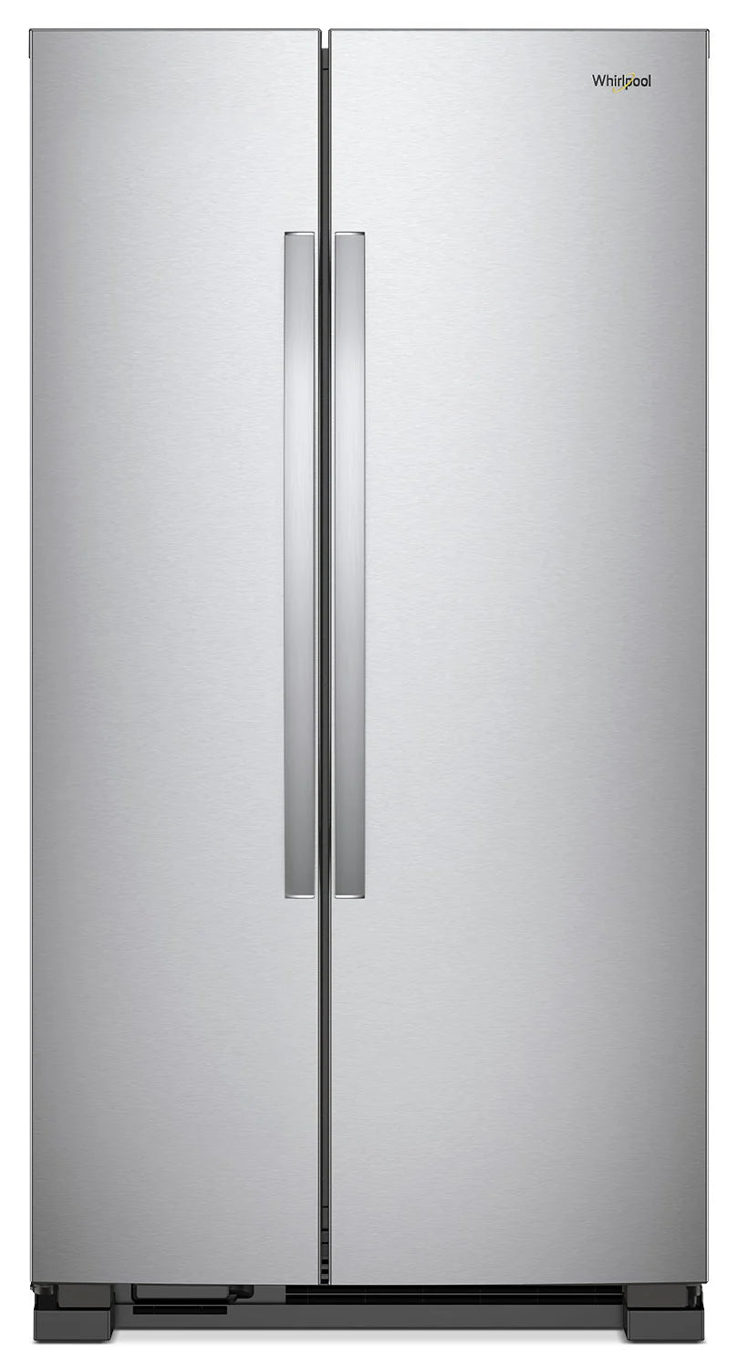 Réfrigérateur Whirlpool 22 pi³ Côte à Côte 33 po Acier Inoxydable