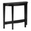 TABLE D'APPOINT - 36"L / CONSOLE D'ENTREE NOIRE