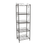 BIBLIOTHEQUE - 70"H / ETAGERE METAL CUIVRE