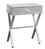 TABLE D'APPOINT - 24"H / CIMENT GRIS / METAL CHROME