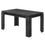 TABLE A MANGER - 32"X 48" / SIMILI BOIS NOIR 