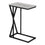 TABLE D'APPOINT - 25"H / GRIS / METAL NOIR