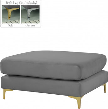 Pouf modulaire en velours Julia