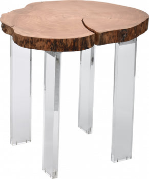 Table de bout de bois