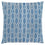 COUSSIN - 18"X 18" / MOTIF VAGUE BLEU / 1PC