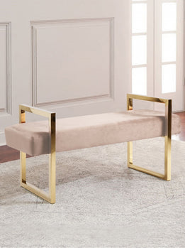 Banc en velours Olivia