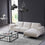 Sofa sectionnel MIDDLETON : lin beige