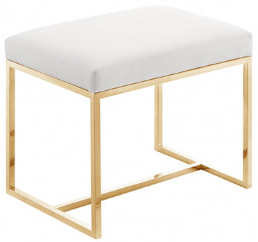 Pouf en similicuir Monroe | Tabouret