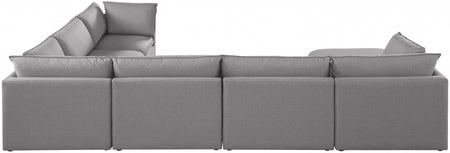 Sectionnel modulaire en lin Mackenzie