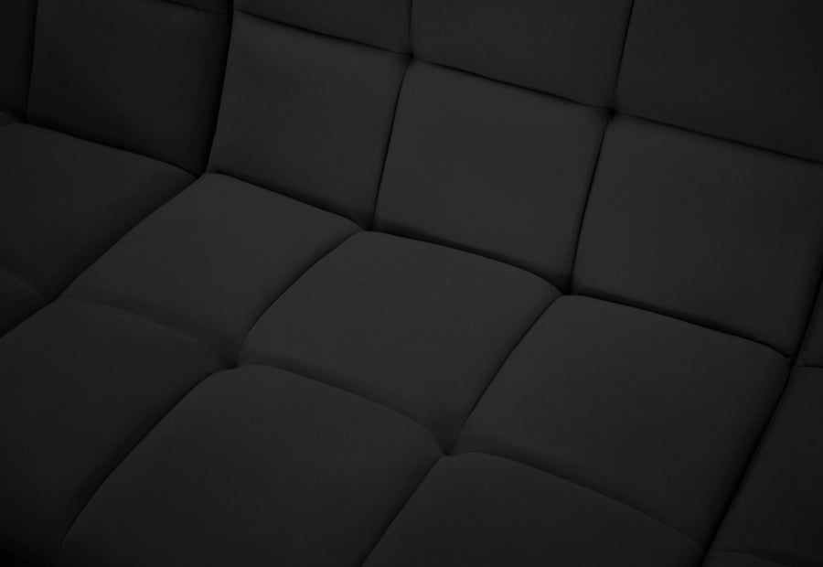 Sectionnel modulaire en velours Relax