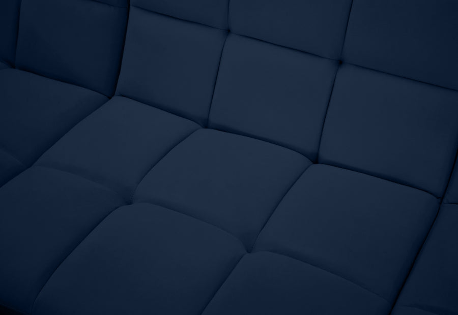 Sectionnel modulaire en velours Relax