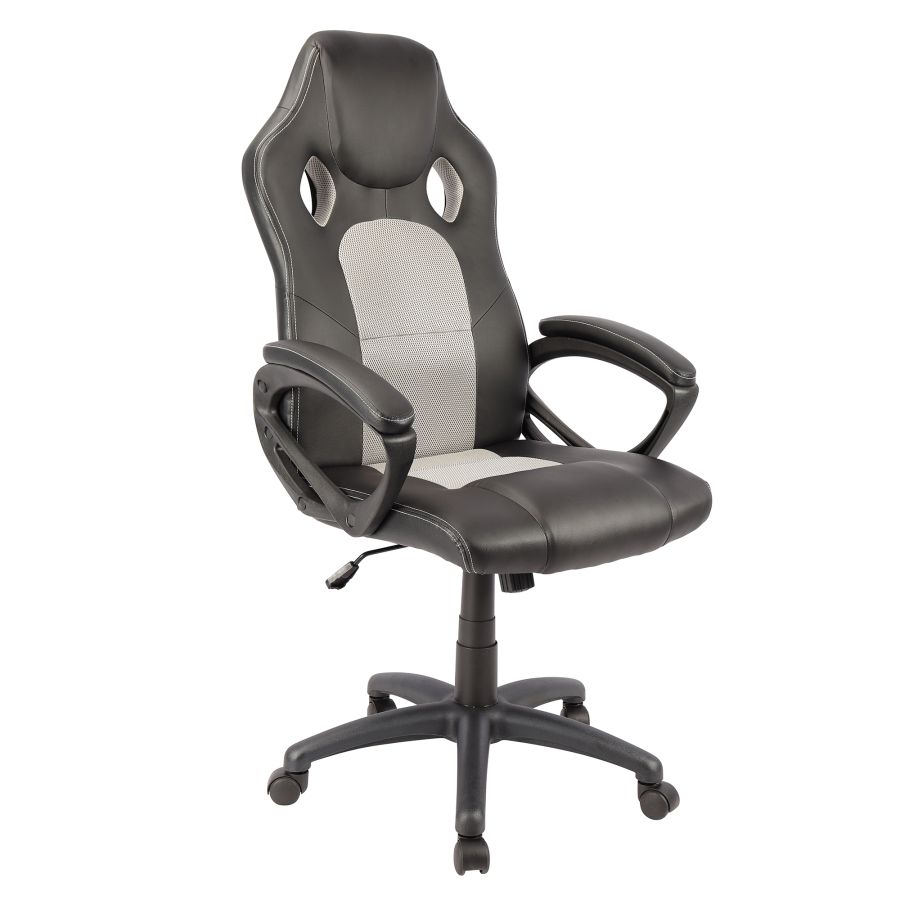 Chaise de bureau à domicile Abyss en gris