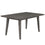 Ashland Rectangular Dining Table in Grey