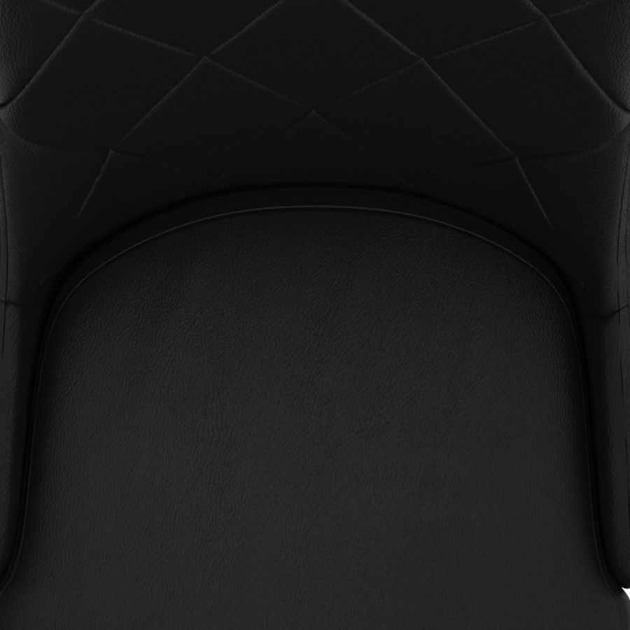 Chaise d'appoint Devo, lot de 2 en noir