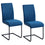 Chaise d'appoint Vespa, lot de 2 en bleu