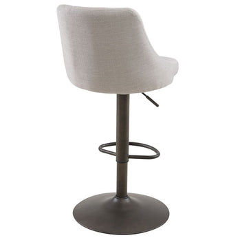 Tabouret Adyson Air Lift, lot de 2 en beige