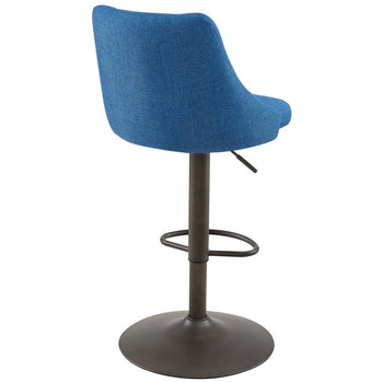 Tabouret Adyson Air Lift, lot de 2 en bleu