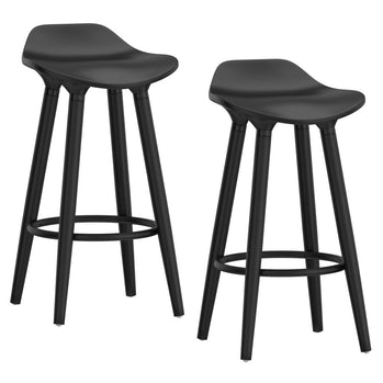 Tabouret de comptoir Trex 26'', ensemble de 2 en noir