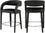 Tabouret de comptoir en similicuir Sylvester