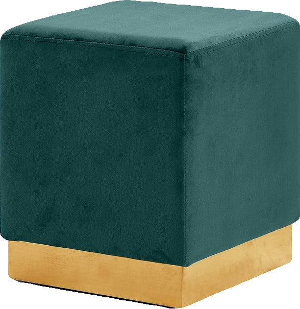 Pouf en velours Jax | Tabouret