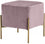 Pouf en velours Isla | Tabouret