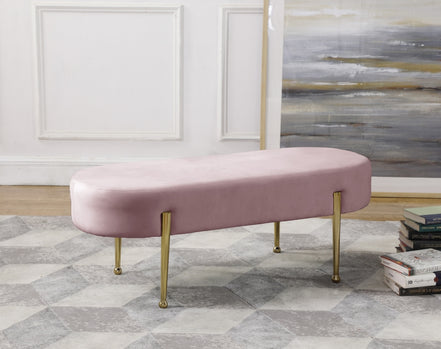 Banc en velours Gia