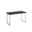 BUREAU D'ORDINATEUR - 48"L / ESPRESSO / METAL ARGENT 