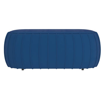 Pouf Gayle en bleu marine