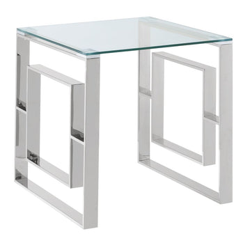 Table d'appoint Eros en argent