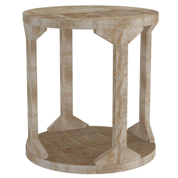 Table d'appoint Avni en naturel vieilli