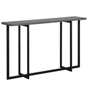 Table console Faro en gris