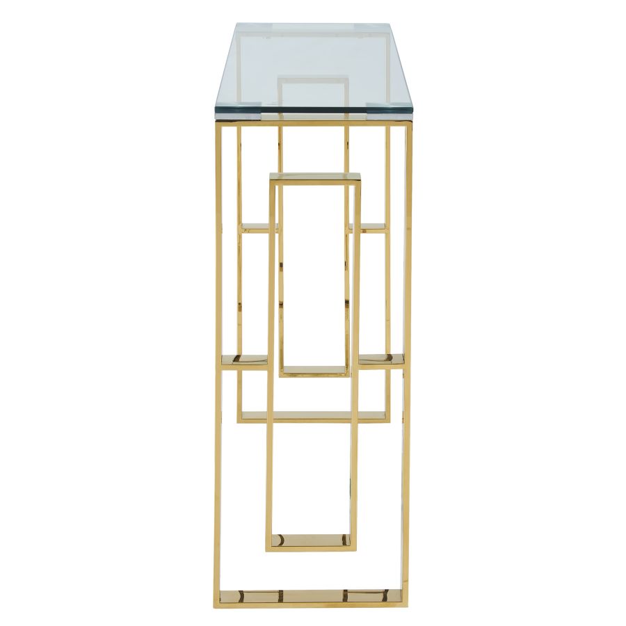 Console/bureau Eros en or