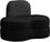 Chaise en velours Mitzy