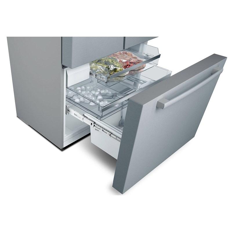 Réfrigérateur À Congélateur En Bas Profondeur De Comptoir 36" / 21 Pi³ En Acier Inoxydable Bosch ( B36CT80SNS )