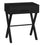 TABLE D'APPOINT - 24"H / NOIR / METAL NOIR