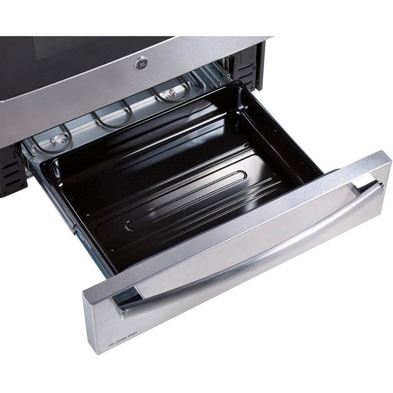 Cuisinière Électrique Autonome À 5 Éléments Et Four Double De 7,2 Pi³ / 30" En Acier Inoxydable *PRODUIT NEUF* Profile De GE ( PCB987YMFS )