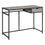 BUREAU D'ORDINATEUR - 42"L / GRIS / MÉTAL GRIS FONCÉ 