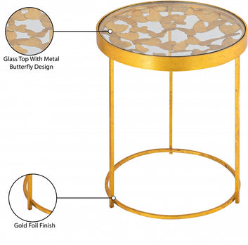 Table d'appoint papillon