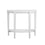 TABLE D'APPOINT - 36"L / CONSOLE D'ENTREE BLANCHE