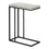 TABLE D'APPOINT - SIMILI BOIS GRIS / MÉTAL NOIR 