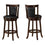 TABOURET DE BAR - 2PCS / 43"H / PIVOTANT / HAUTEUR DE BAR ESPRESSO