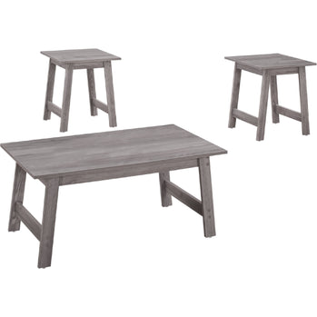 SET DE TABLE - 3PCS / GRIS 