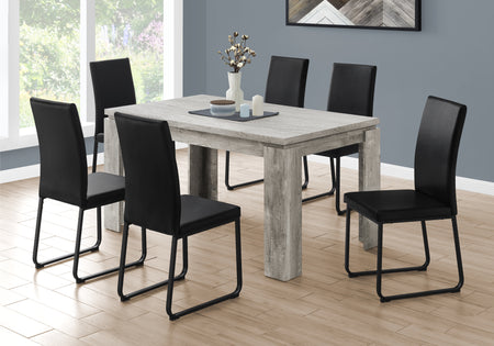 TABLE A MANGER - 36"X 60" / SIMILI BOIS GRIS