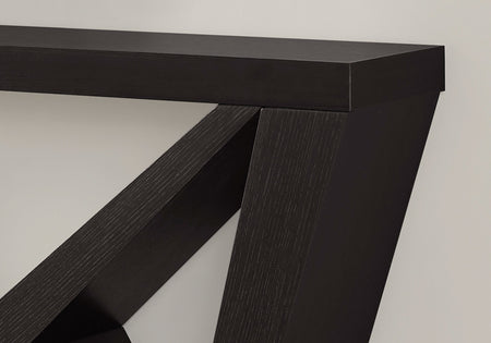 TABLE D'APPOINT - 48"L / CONSOLE D'ENTREE ESPRESSO 